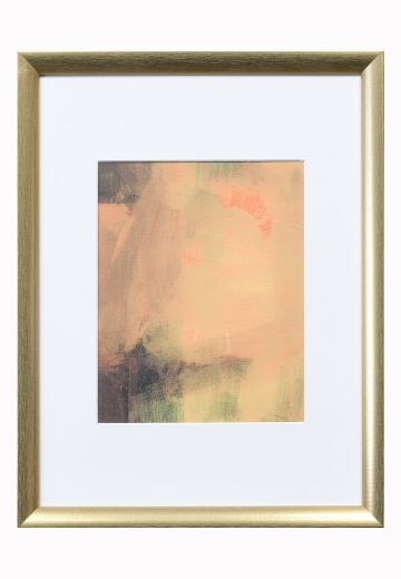 Cleared & Framed Abstract Landscape Painting (2/2)