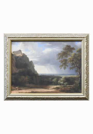 Framed 19th century Landscape Painting