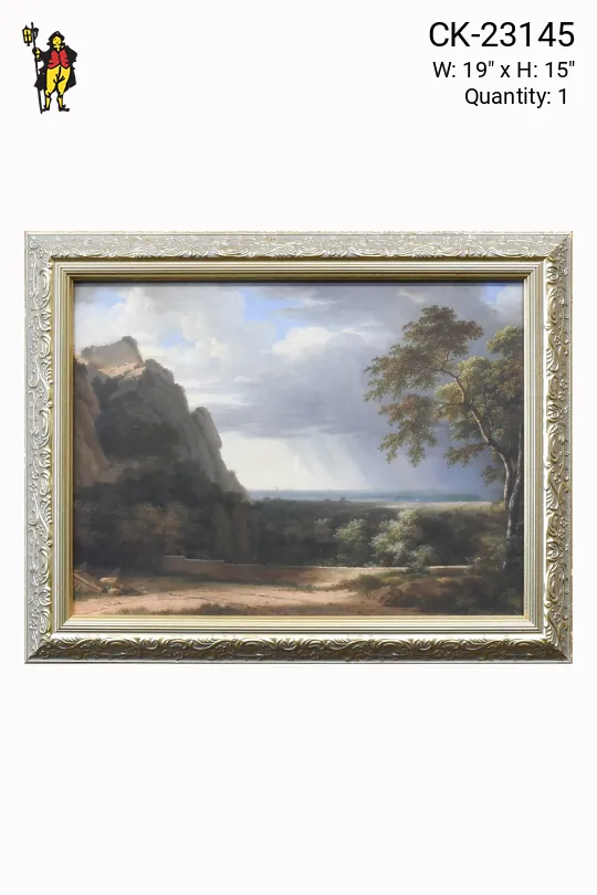 Framed 19th century Landscape Painting