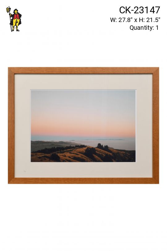 Framed "SF Sunset Hills" Photograph