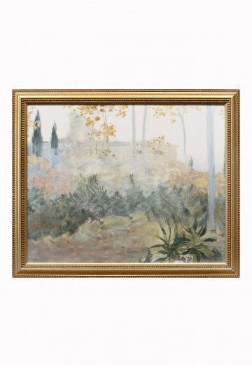 Framed Cleared Impressionist Landscape