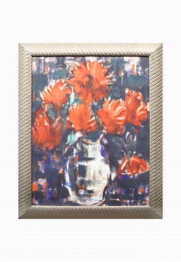 Cleared Framed Impressionistic Still Life