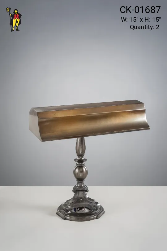 Antique Brass Desk Lamp