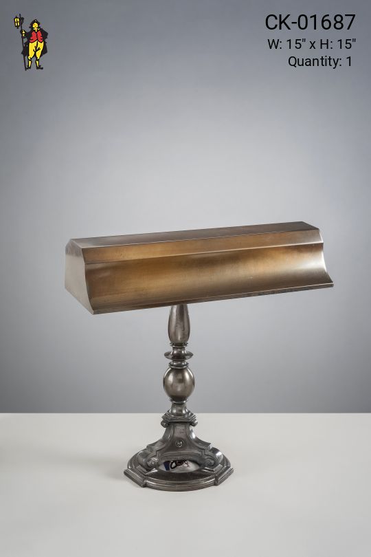 Antique Brass Desk Lamp