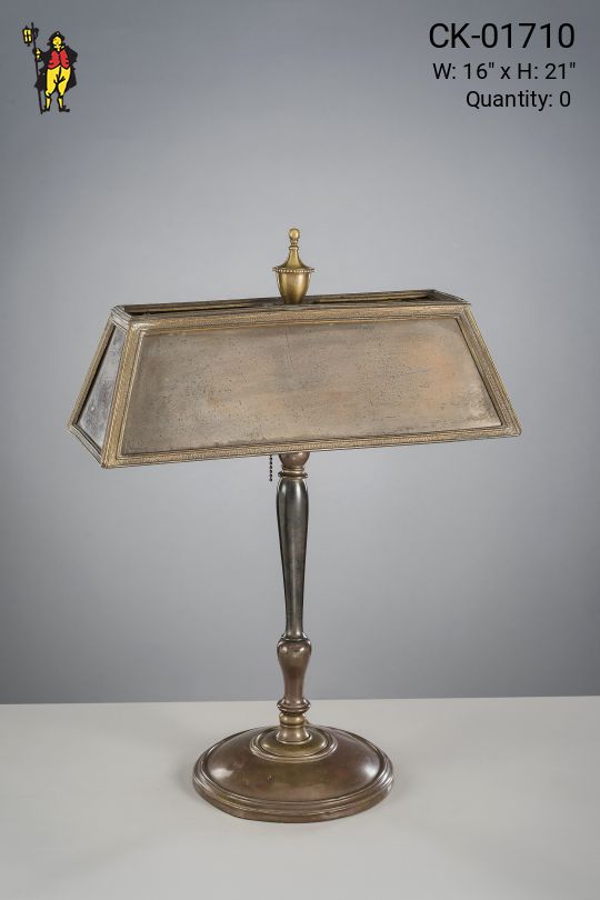 Antique Brass Desk Lamp
