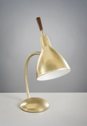 Mid-Century Gooseneck Table Lamp