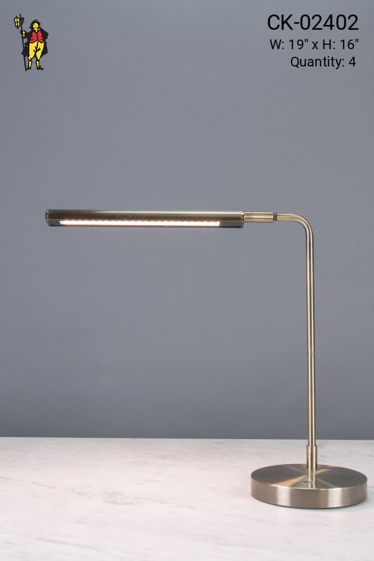 Brass LED Desk Lamp