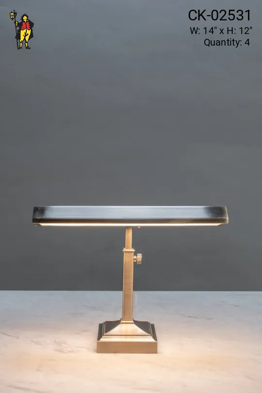 Brushed Nickel LED Desk Lamp