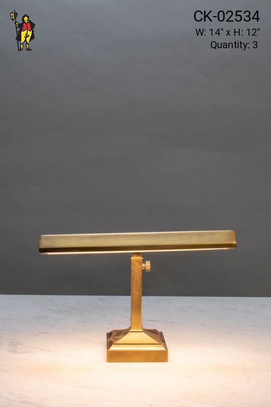 Brass LED Desk Lamp