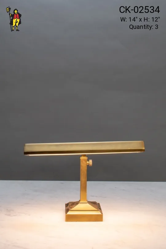 Brass LED Desk Lamp