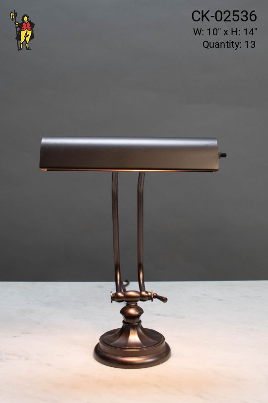 Adjustable Bronze Desk Lamp