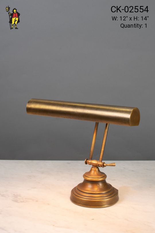 Adjustable Brass Desk Lamp