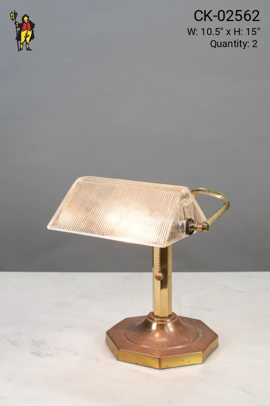 Frosted Glass Desk Lamp