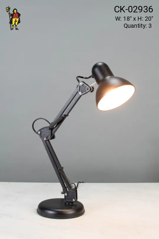 Adjustable Black Desk Lamp