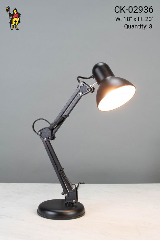 Adjustable Black Desk Lamp