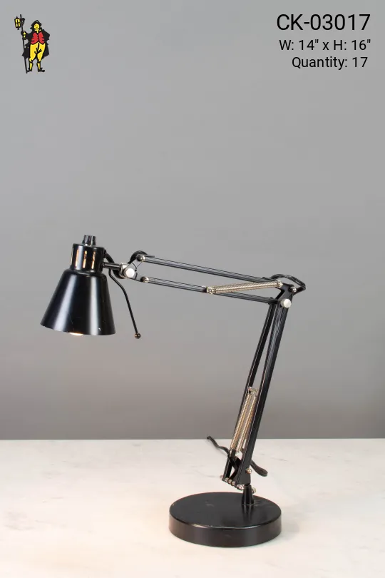 Adjustable Black Desk Lamp