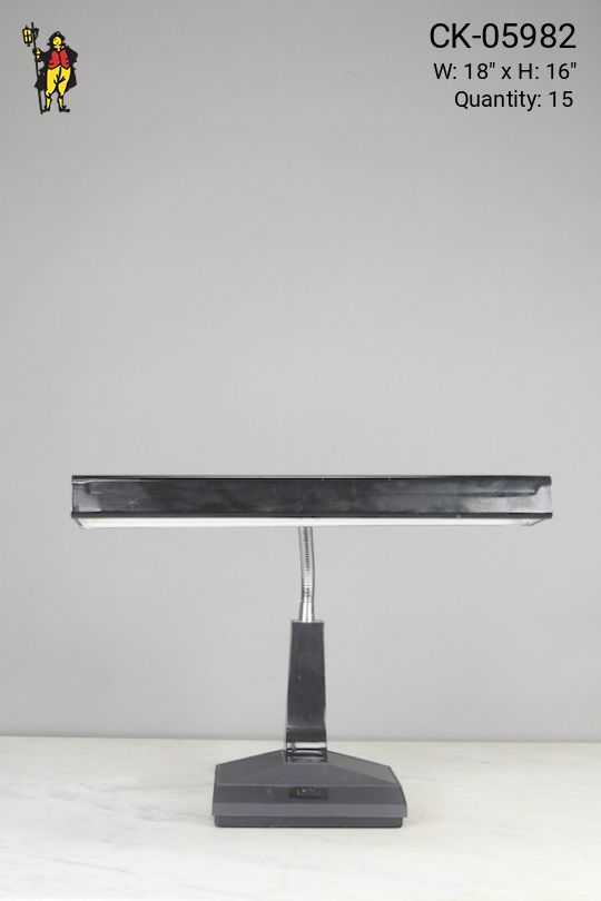 Black Fluorecent Desk Lamp