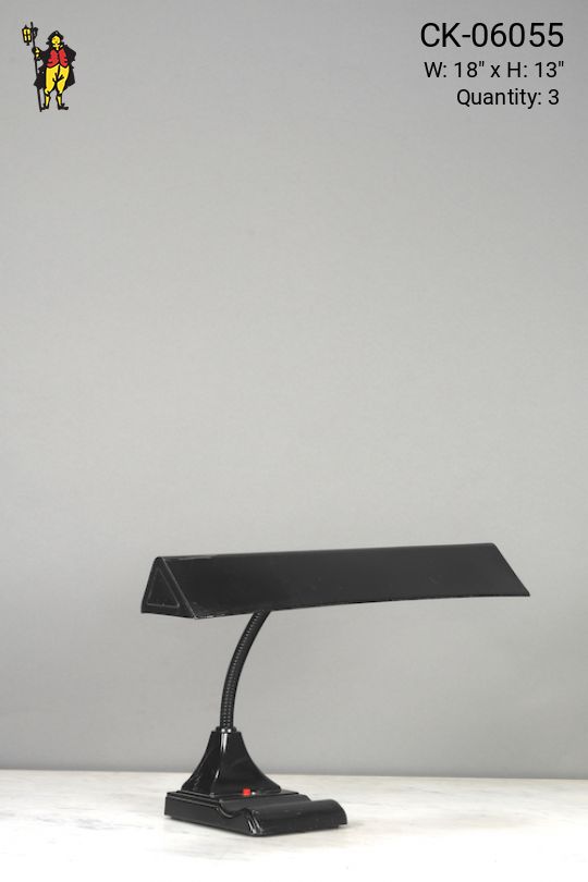 Black Fluorecent Adjustable Desk Lamp
