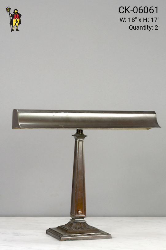 Antique Brass Desk Lamp