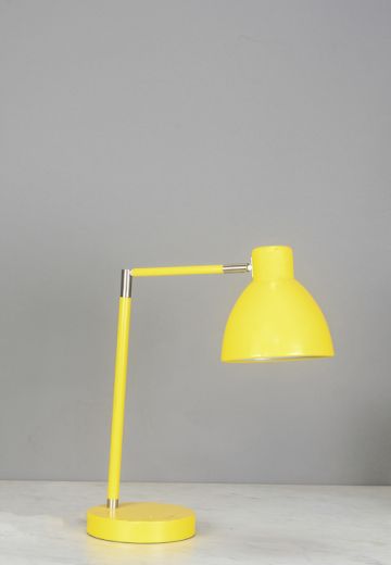 Yellow Mid Century Task Lamp