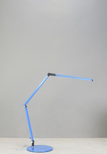 Blue Modern LED Adjustable Desk Lamp