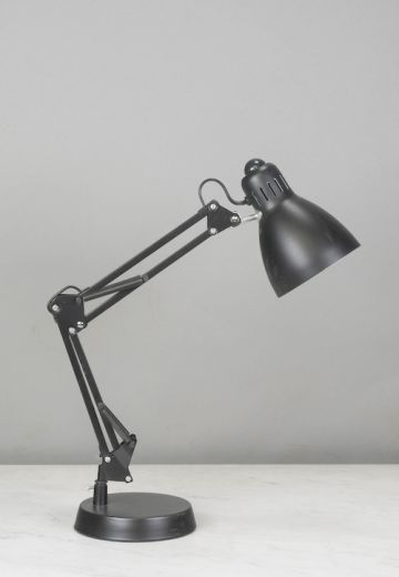 Black Adjustable Desk Lamp