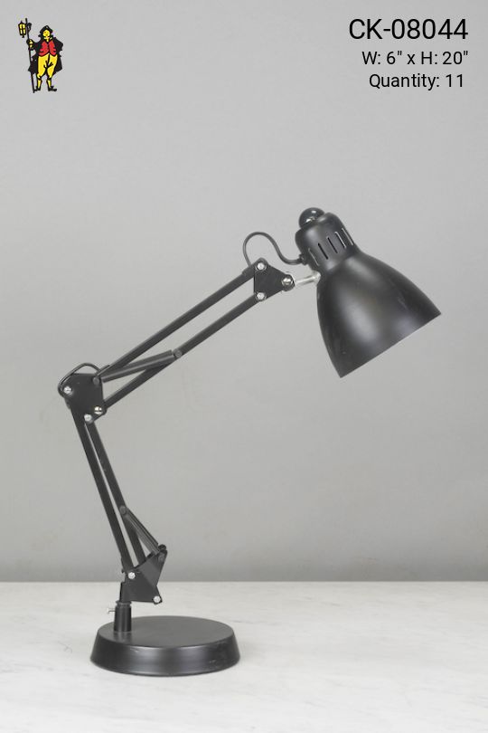 Black Adjustable Desk Lamp