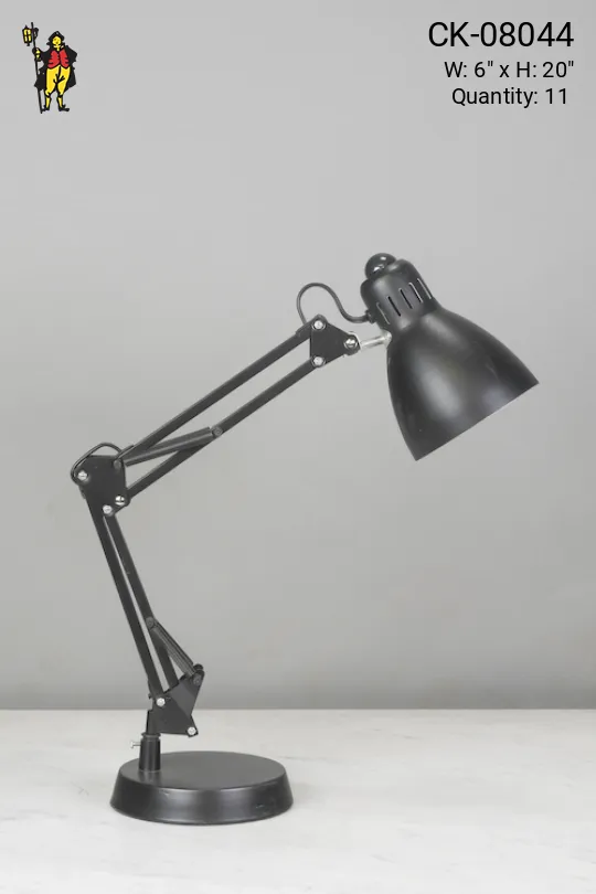 Black Adjustable Desk Lamp