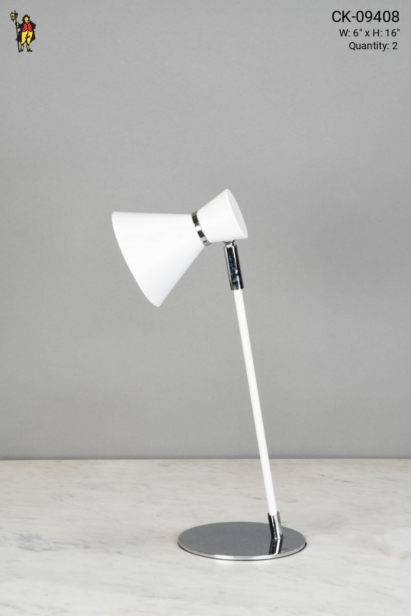 White Task Lamp | Desk Lamps | Collection | City Knickerbocker ...