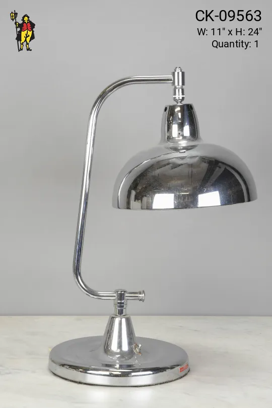 Chrome Table Lamp