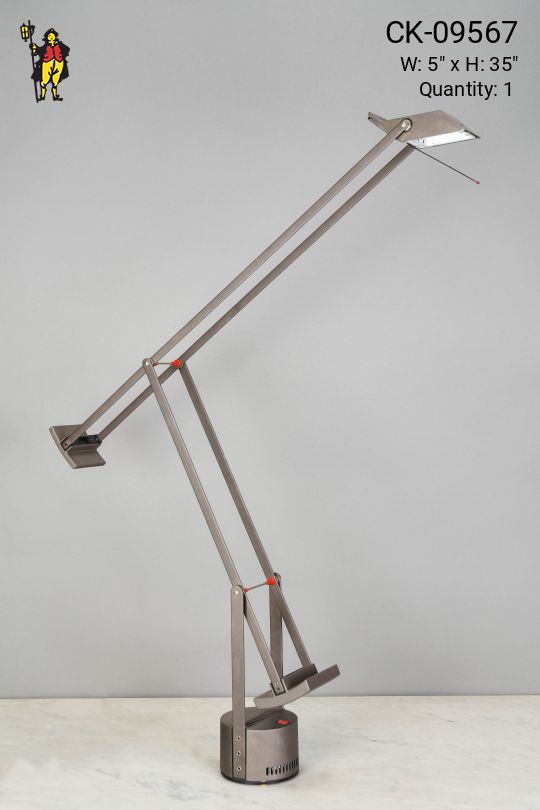 Gray Counterweight Desk Lamp