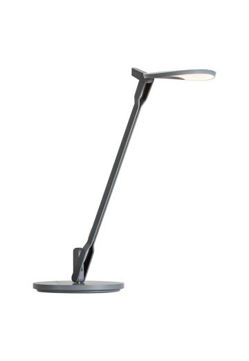 Gray Adjustable LED Desk Lamp
