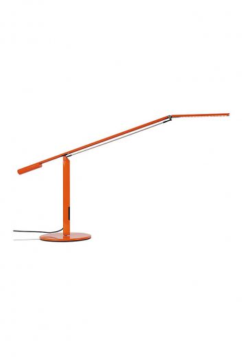 Orange Adjustable LED Desk Lamp