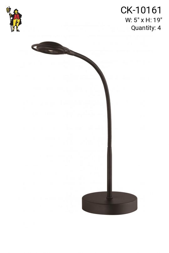 Black Gooseneck Desk Lamp