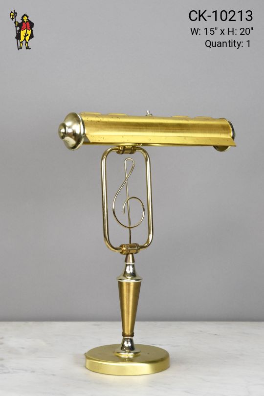 Brass Music Piano Light
