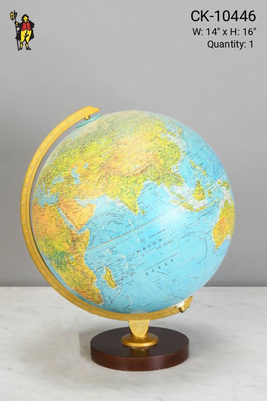 Light Up Desk Globe