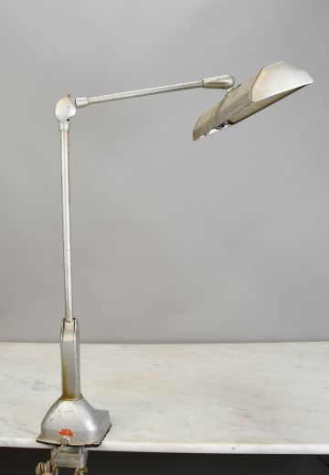 Adjustable Clamp On Fluorescent Desk Lamp