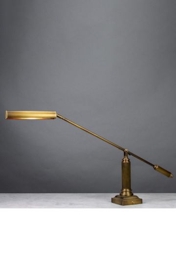 Large Brass Desk Lamp