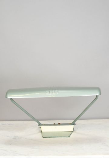 Mid Century Light Green Fluorescent Desk Lamp