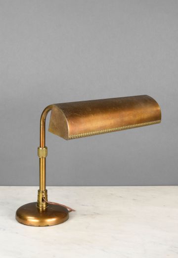 Adjustable Deco Brass Desk Lamp