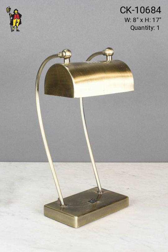 Modern Brass Reading Desk Lamp