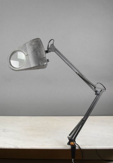 Clamp On Adjustable Magnifying Glass Lamp
