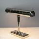 Modern Art Deco Style Polished Nickel Desk Lamp #1