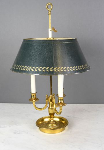 Brass Bouliette Style Table Lamp
