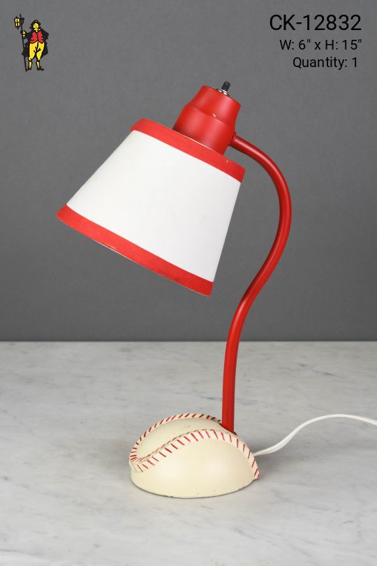Kid's Baseball Desk Lamp