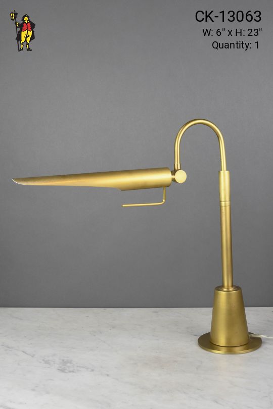 Modern Brass Task Lamp