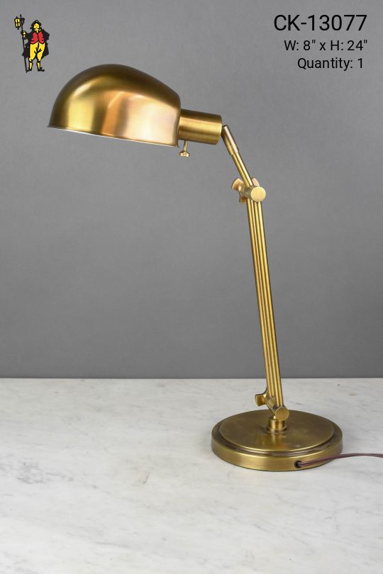 Brass Architect Desk Lamp