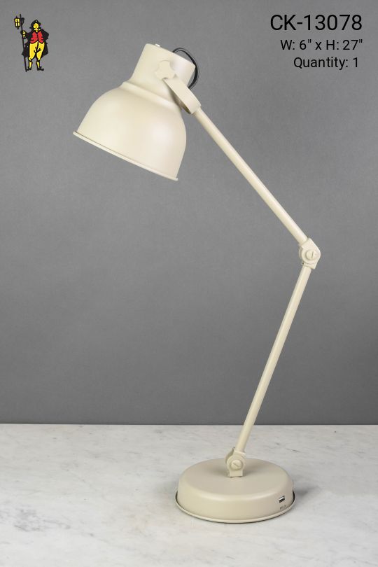 Off White Architect Desk Lamp