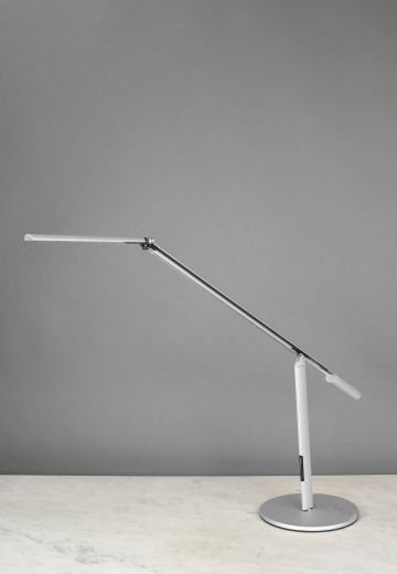 *LED* Silver Modern Adjustable Desk Lamp