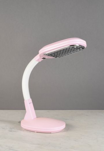 Pink Gooseneck Desk Lamp